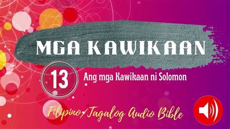KAWIKAAN (Tagalog).